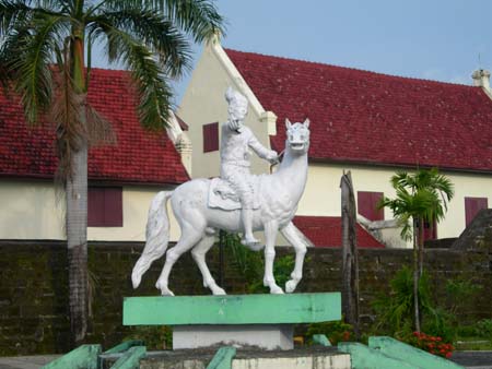 Hassanudin near Fortress Rotterdam